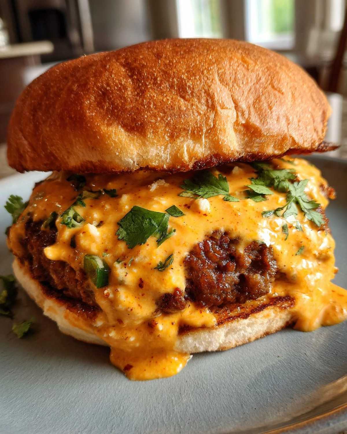 Spicy Queso Burgers - detail 3