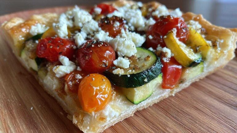 Summer Vegetable Tarts with Puff Pastry
