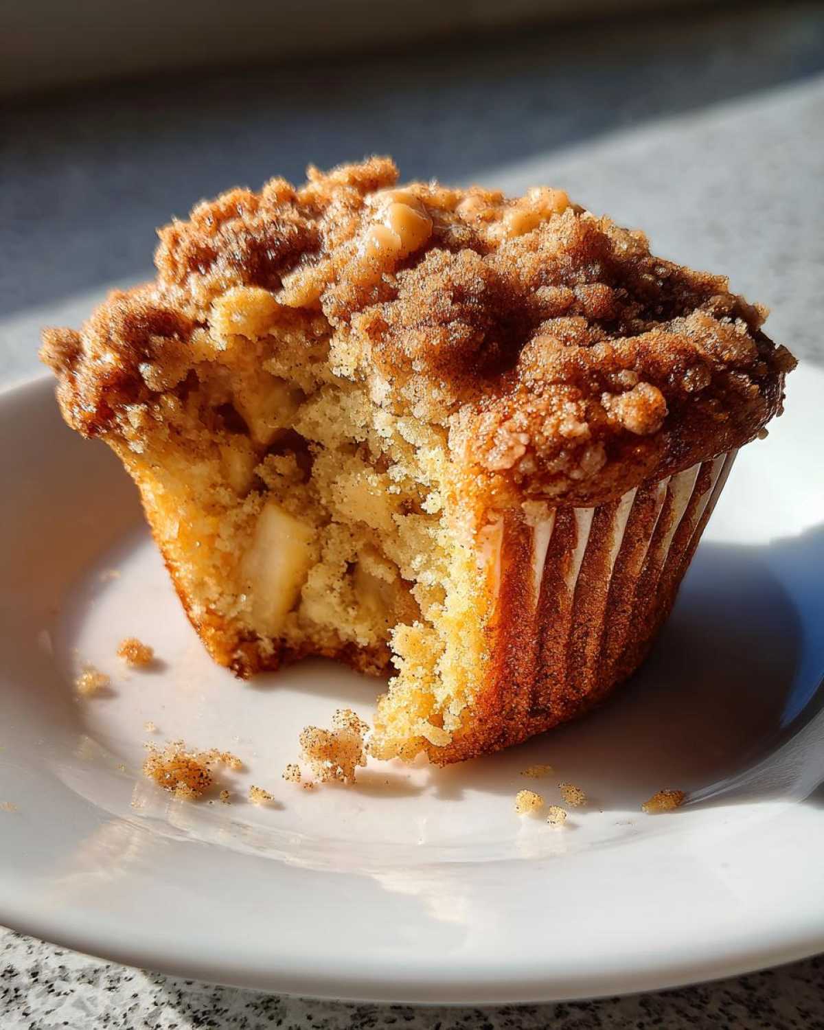 Apple Cinnamon Streusel Muffins - detail 1