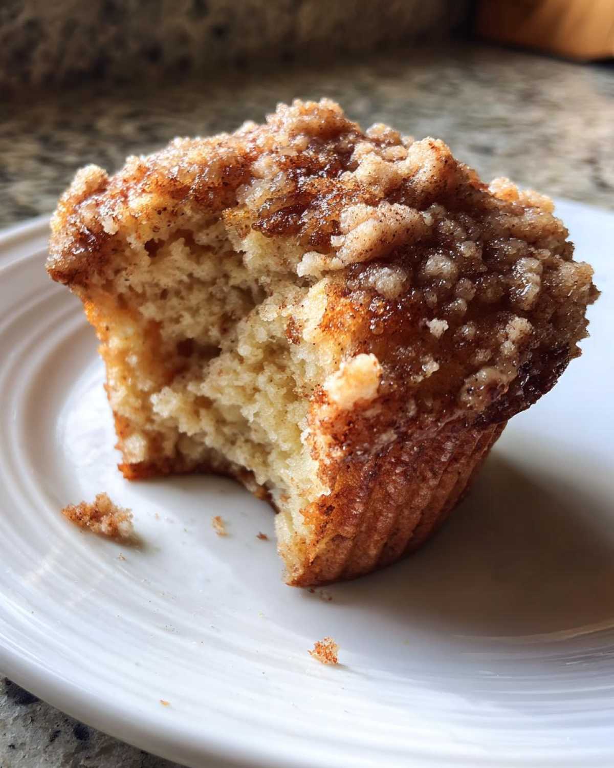 Apple Cinnamon Streusel Muffins - detail 2