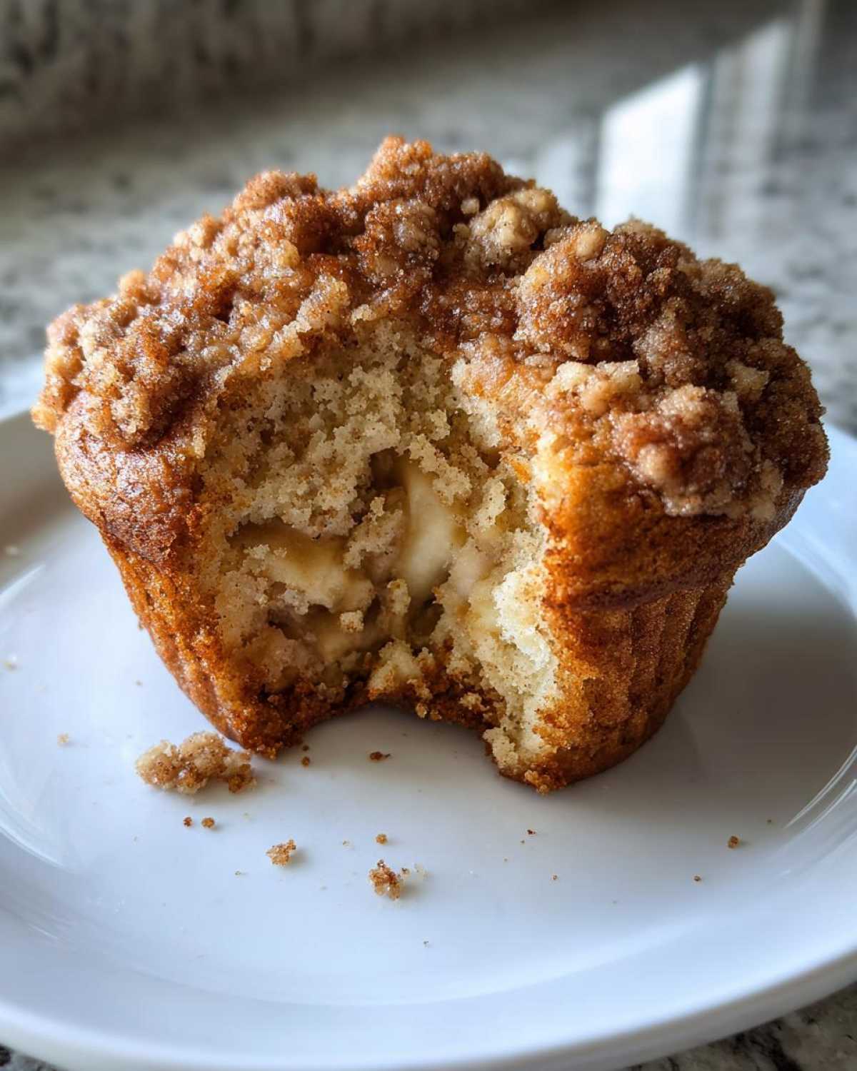 Apple Cinnamon Streusel Muffins - detail 3