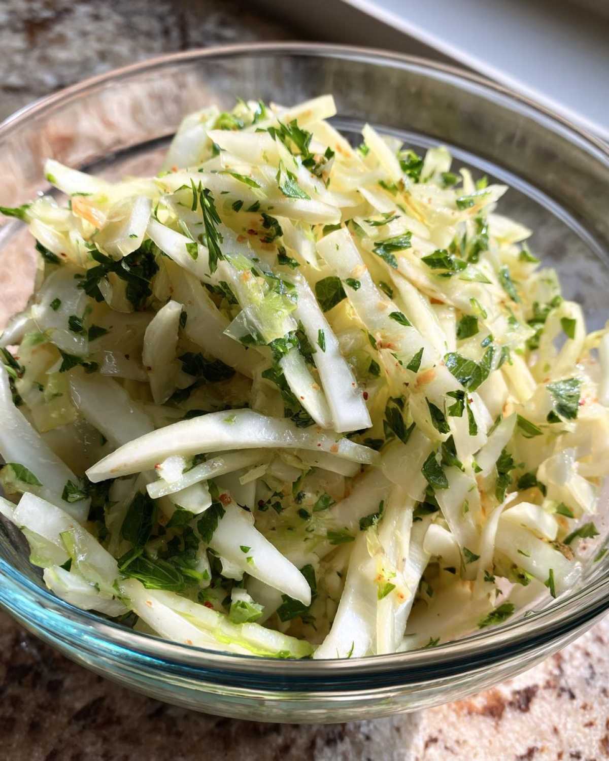 Apple Fennel Slaw - detail 4