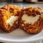 Bakery-Style Pumpkin Cream Cheese Muffins