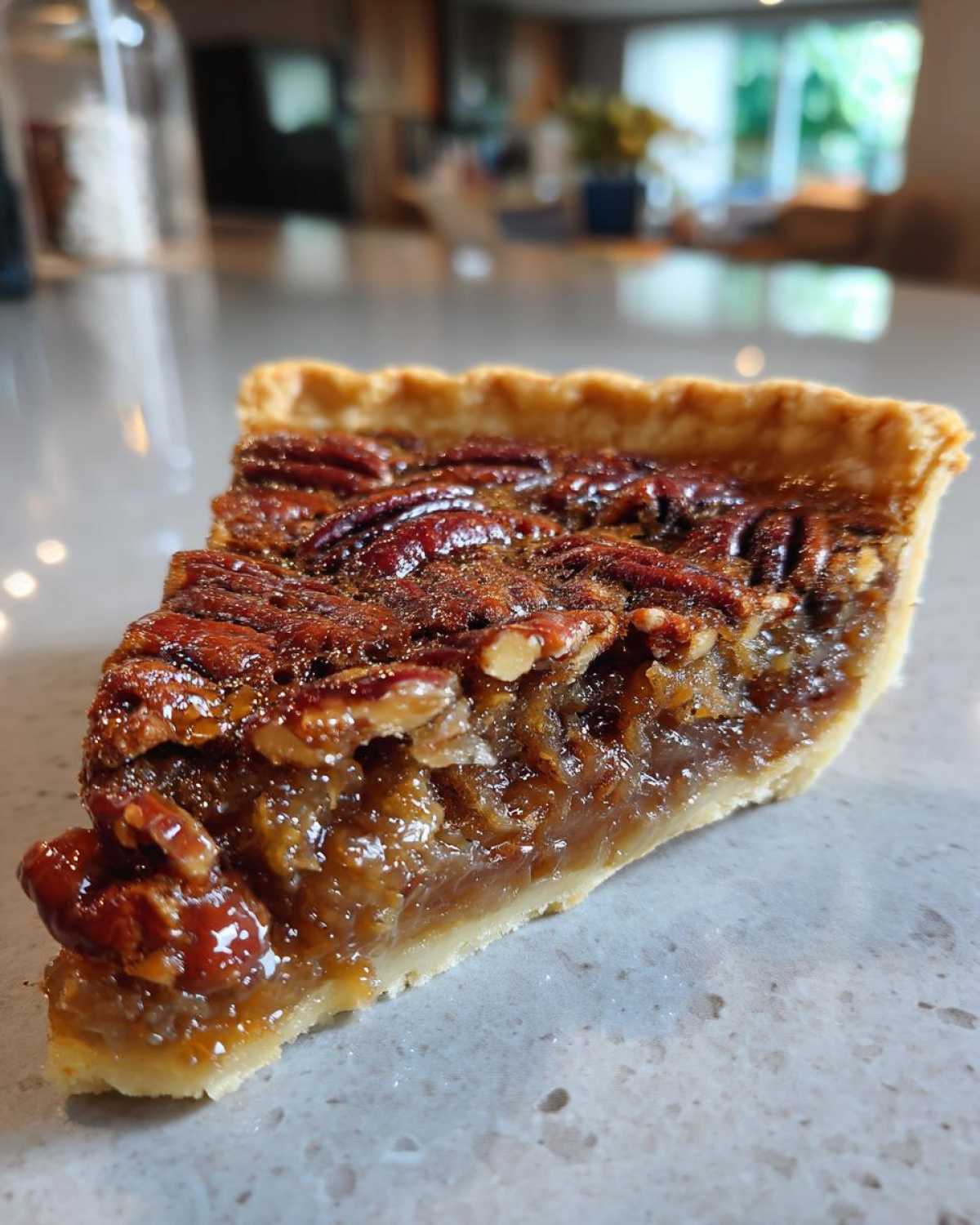 Brown Butter Bourbon Pecan Pie - detail 1