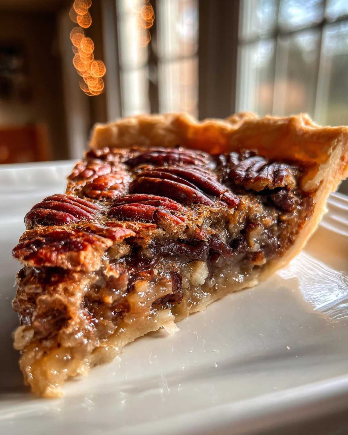 Brown Butter Bourbon Pecan Pie - detail 2
