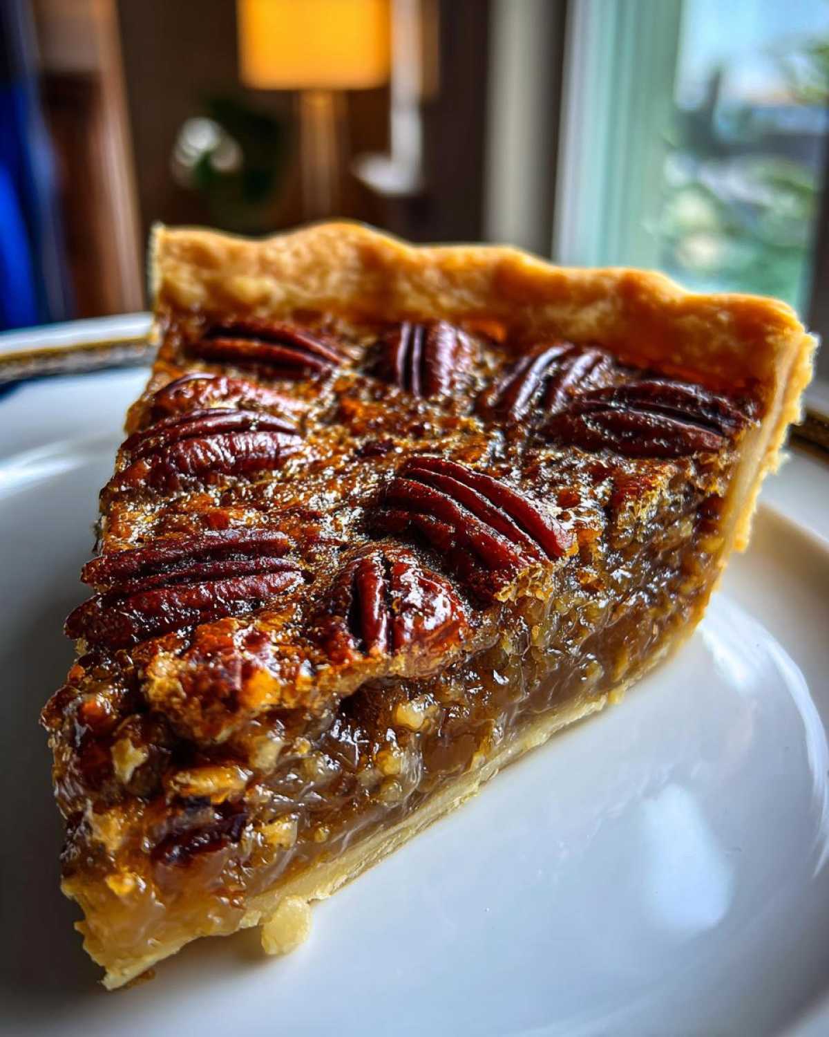 Brown Butter Bourbon Pecan Pie - detail 3
