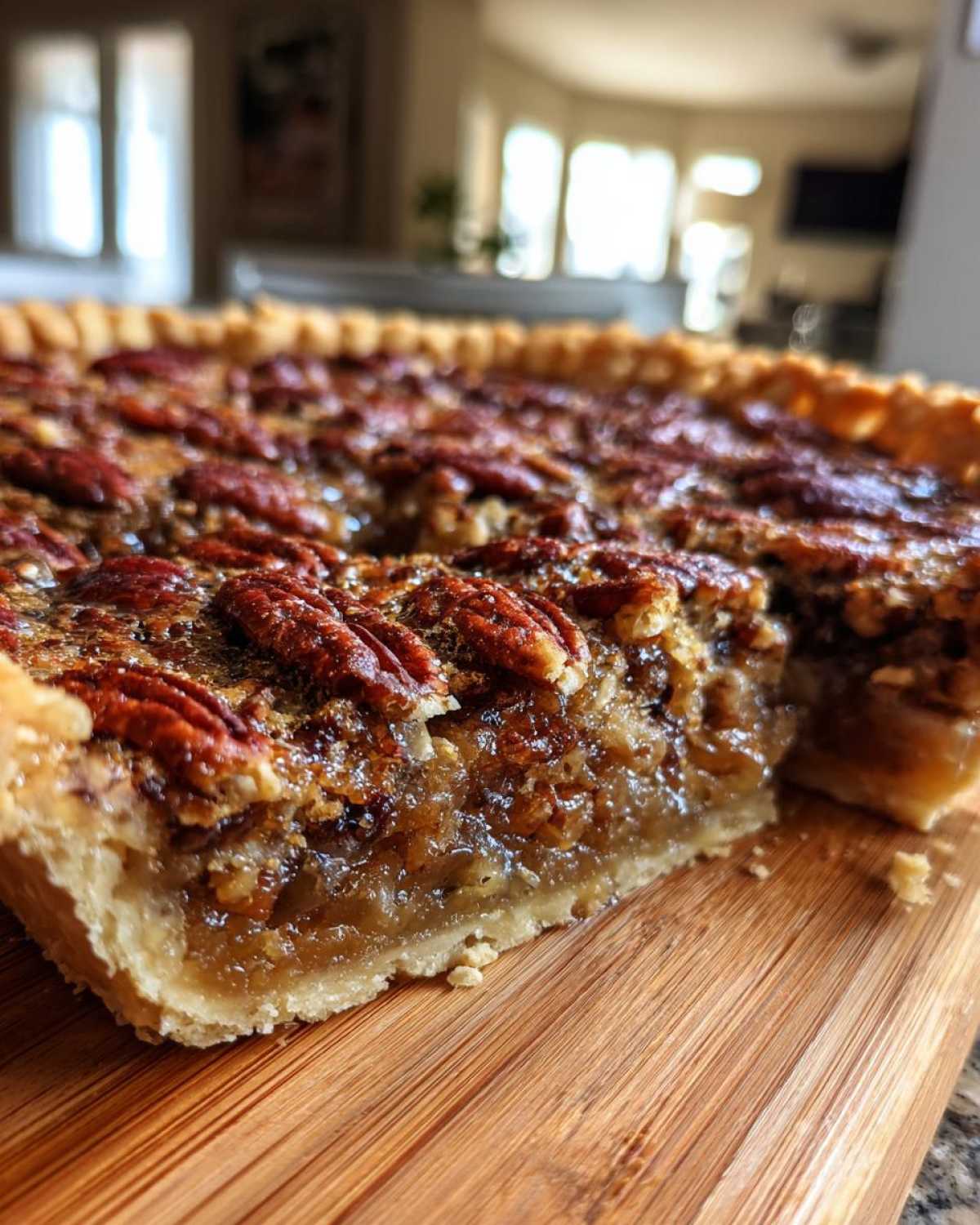 Brown Butter Bourbon Pecan Pie - detail 4