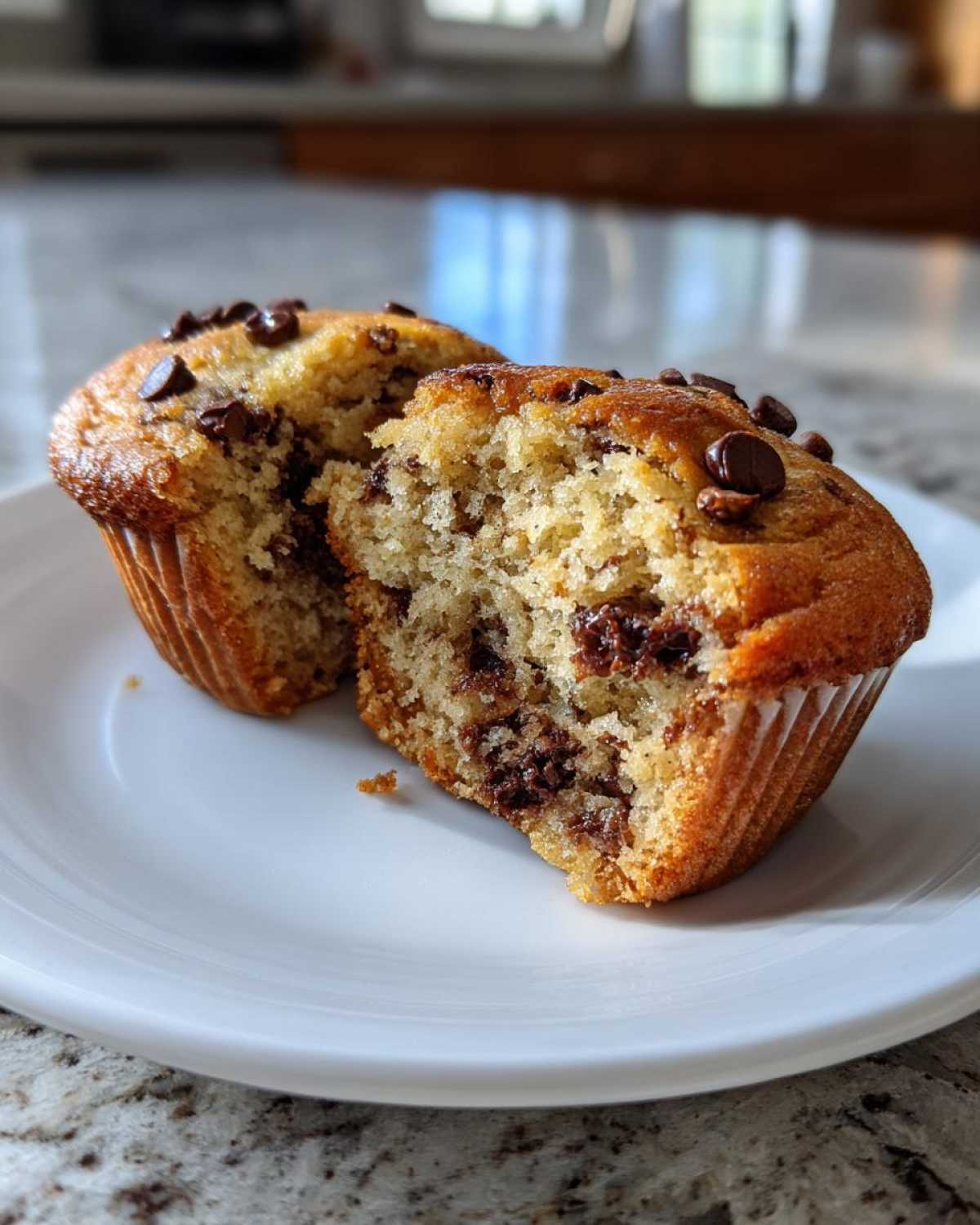 Brown Butter Chocolate Chip Muffins - detail 1