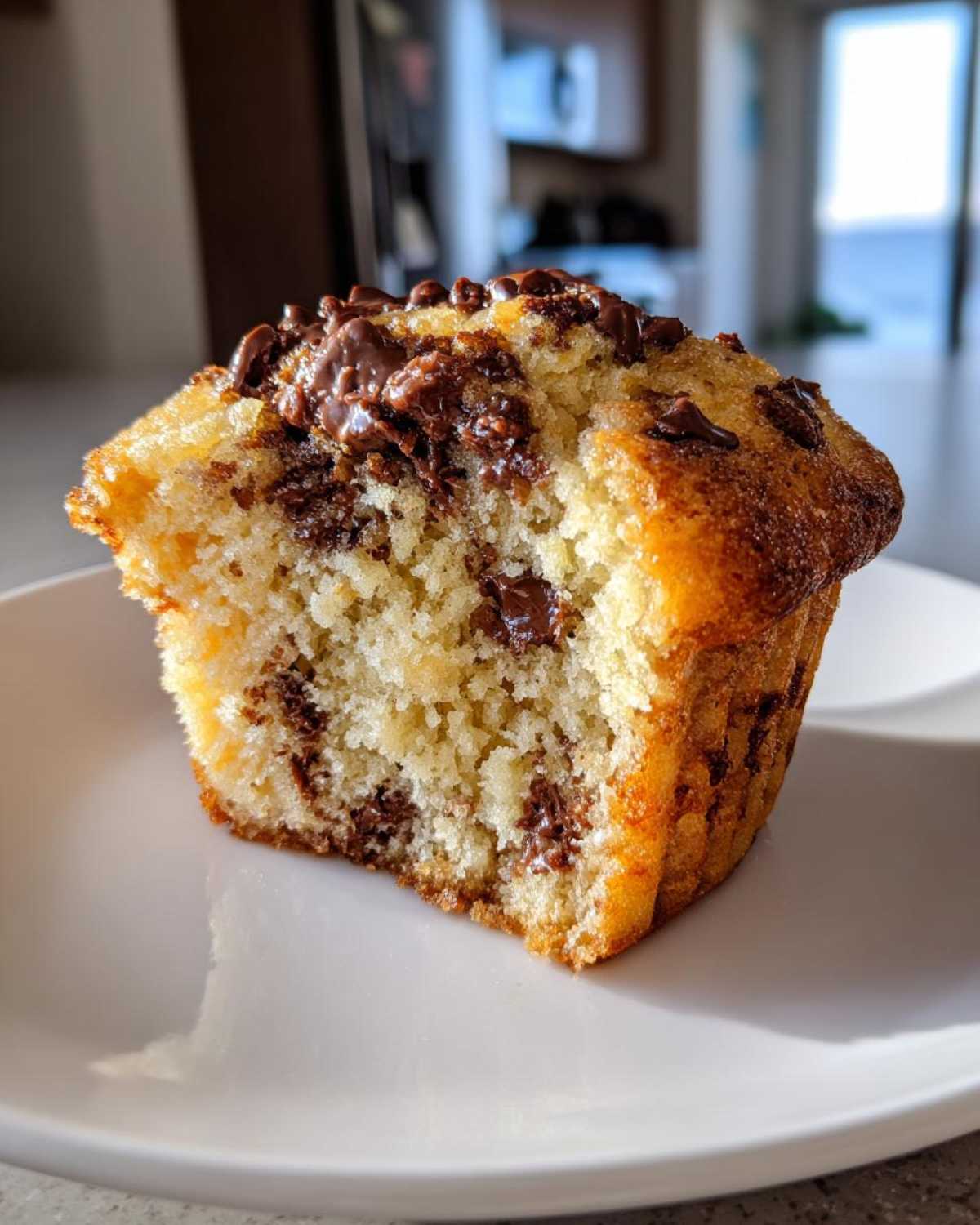 Brown Butter Chocolate Chip Muffins - detail 2