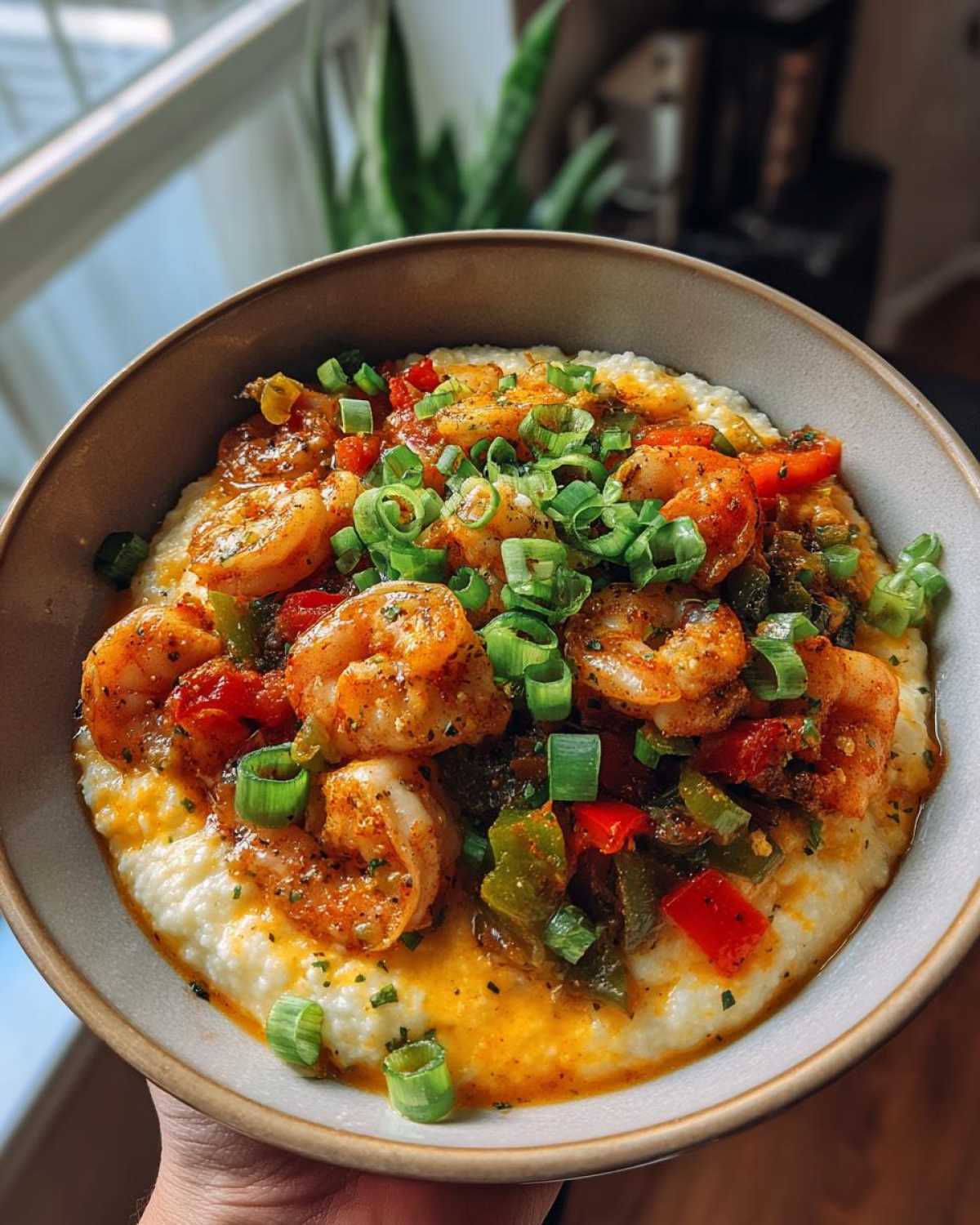 Cajun Shrimp & Grits - detail 1