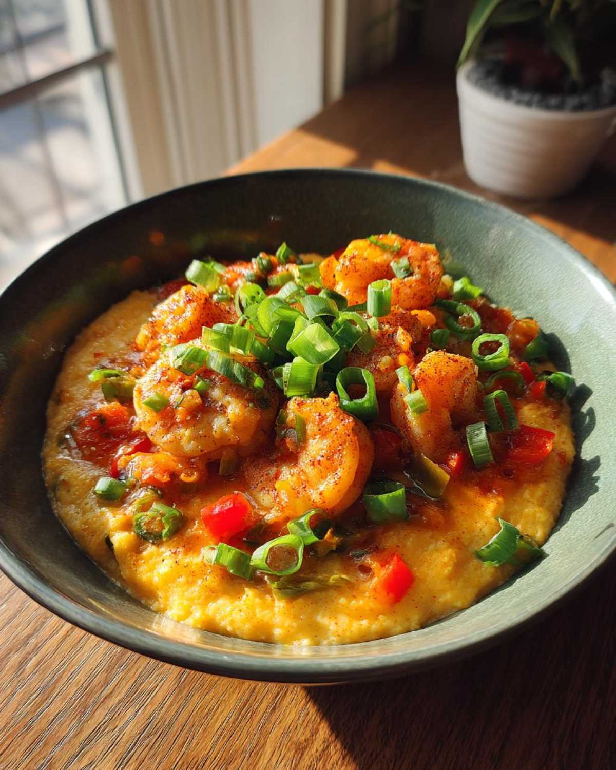Cajun Shrimp & Grits - detail 2