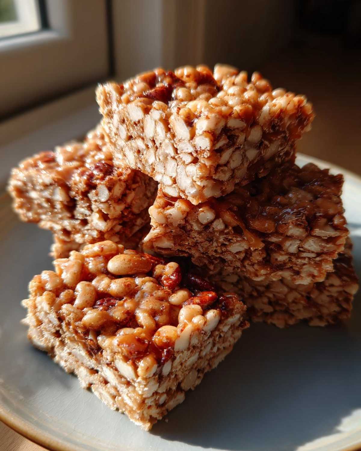 Caramel Pecan Rice Krispies - detail 2