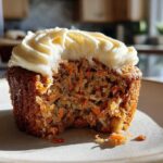 Carrot Cake Muffins with Cream Cheese Frosting