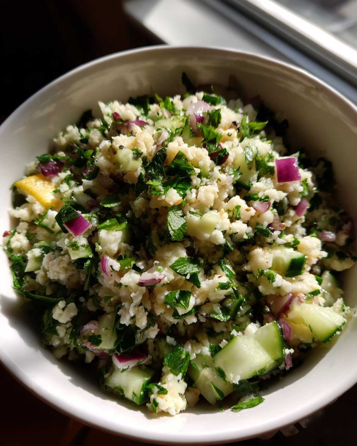 Cauliflower Tabbouleh - detail 1