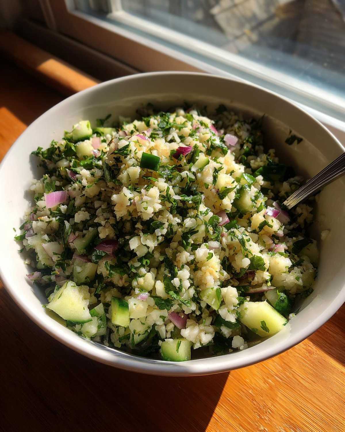 Cauliflower Tabbouleh - detail 2