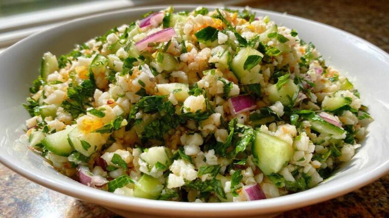 Cauliflower Tabbouleh
