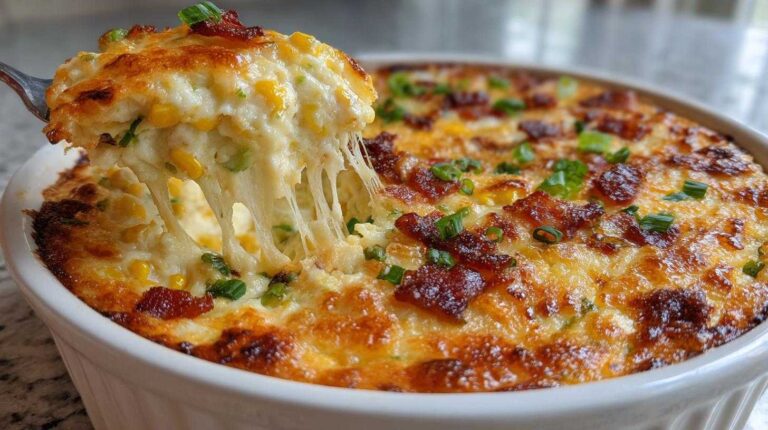 Cheesy Bacon and Corn Dip (Hot Boat Dip)