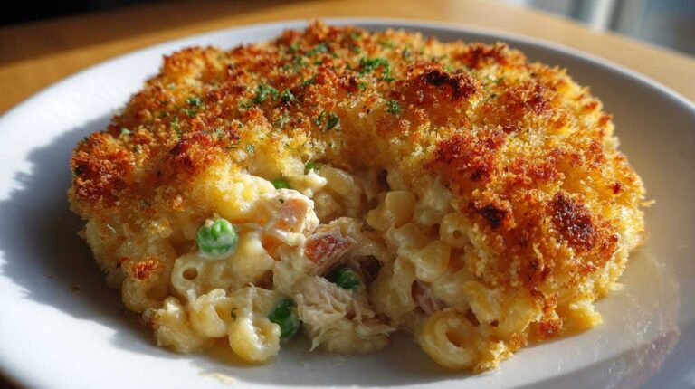 Ultimate Cheesy Tuna Noodle Casserole: 3x More Delicious! Cheesy tuna noodle casserole