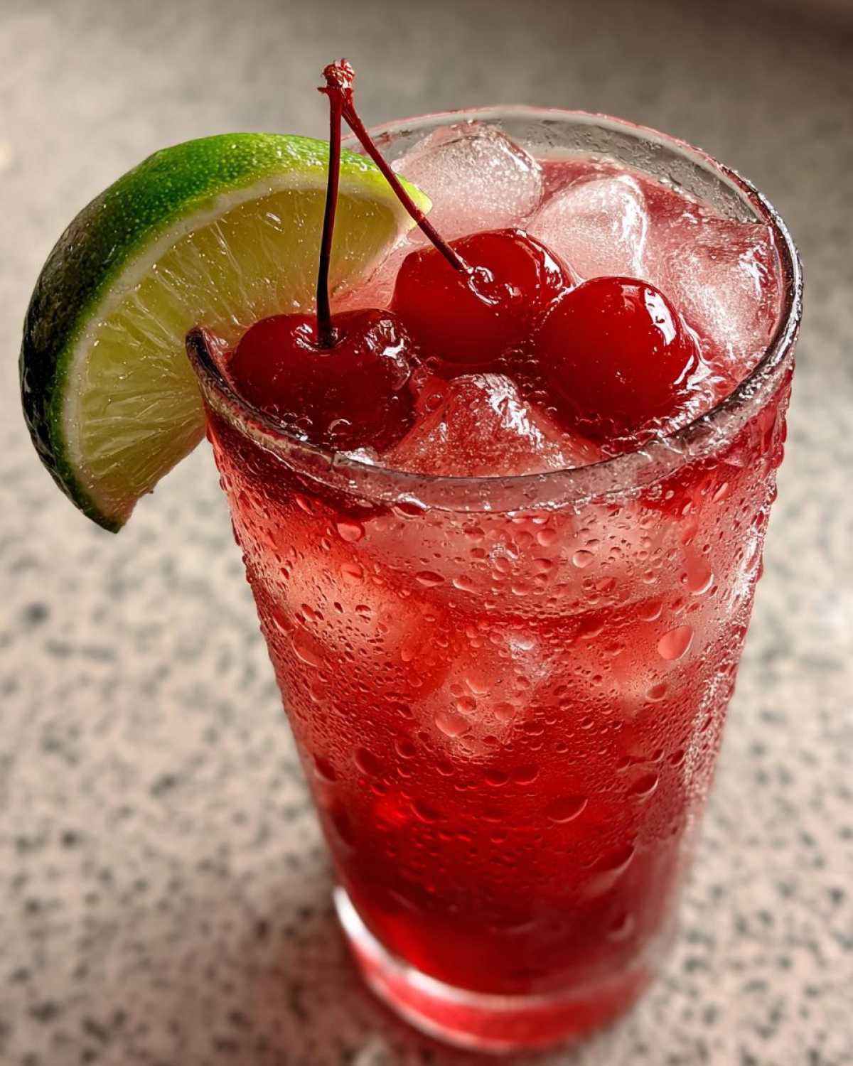 Cherry Limeade Cooler - detail 2