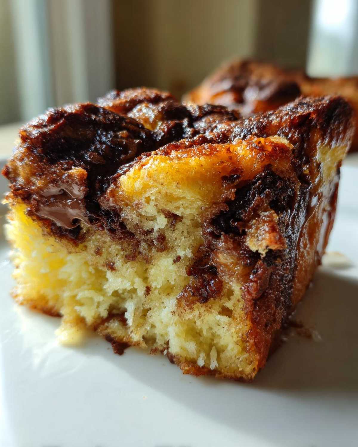 Chocolate Babka Bread Pudding - detail 3