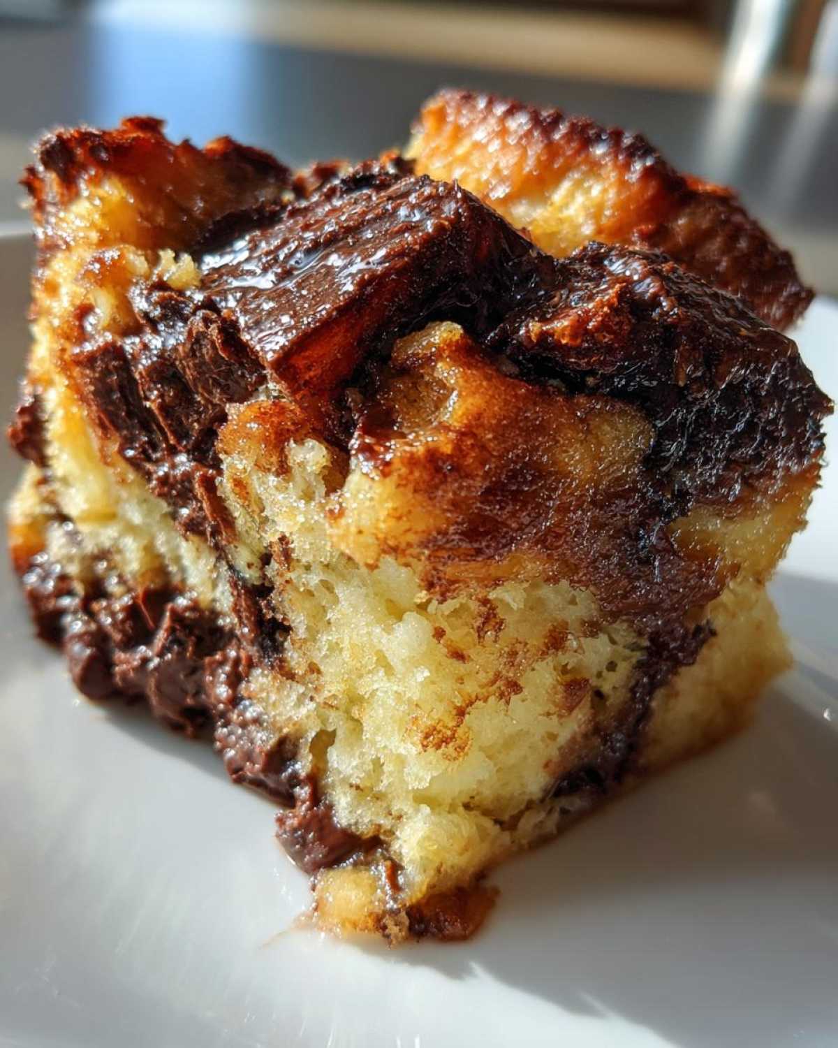 Chocolate Babka Bread Pudding - detail 4
