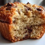 Chocolate chip banana muffins