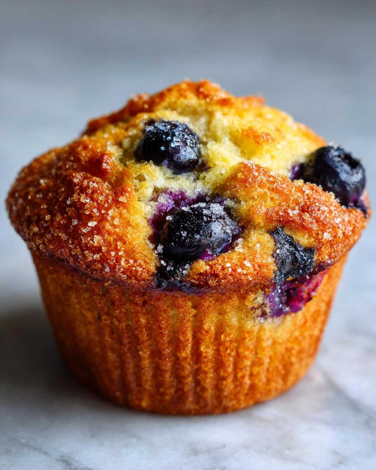 Classic blueberry muffins - detail 1