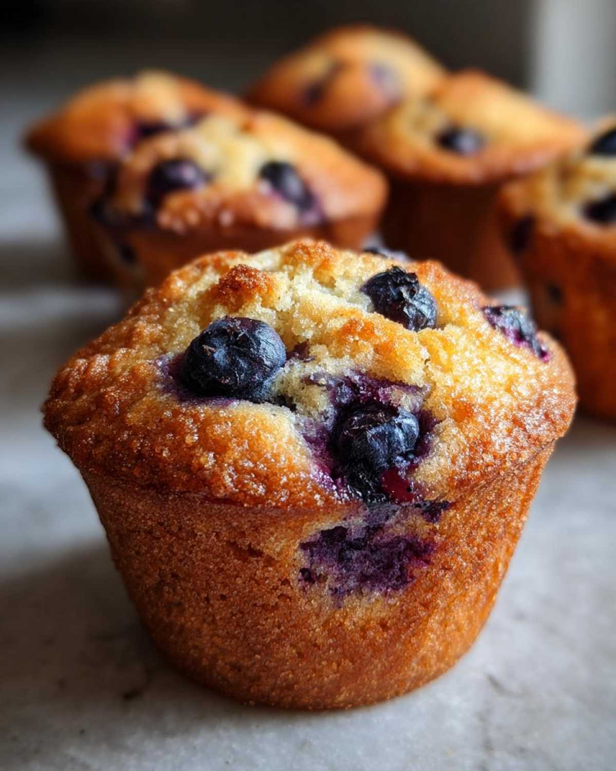 Classic blueberry muffins - detail 4