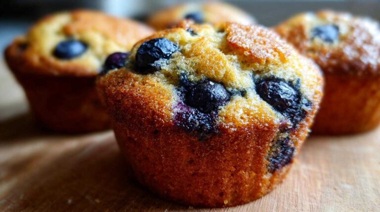 Classic blueberry muffins