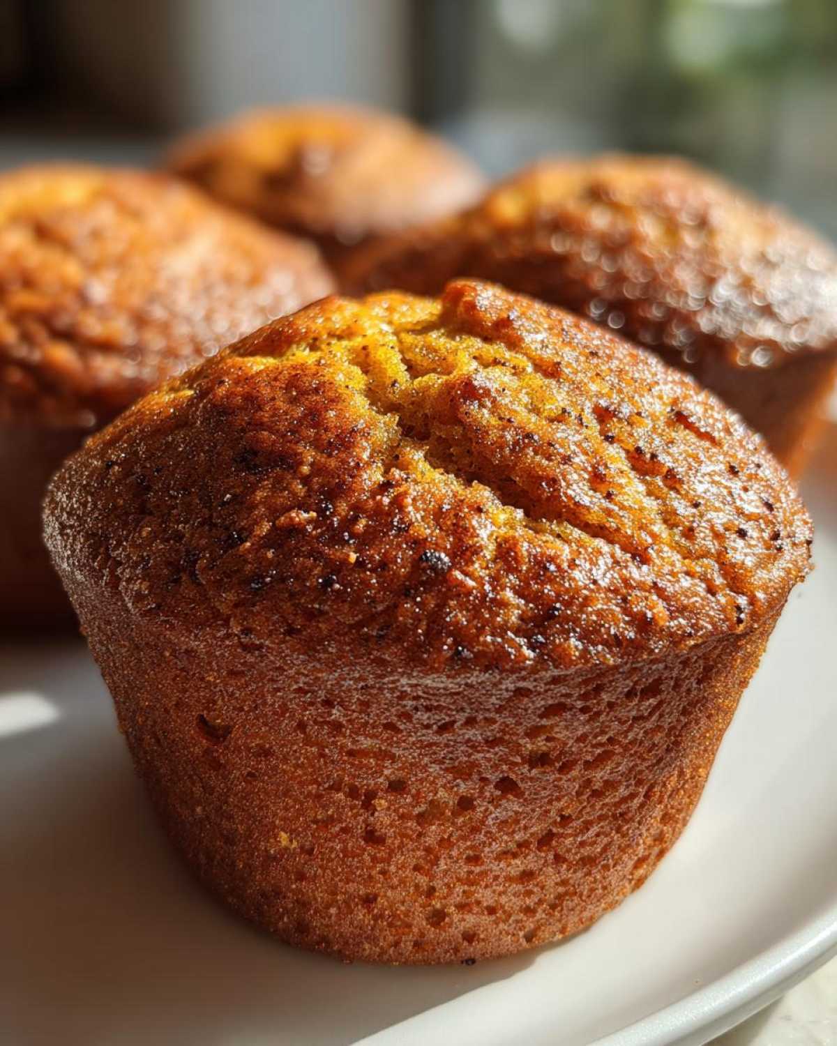 Classic pumpkin muffins - detail 2