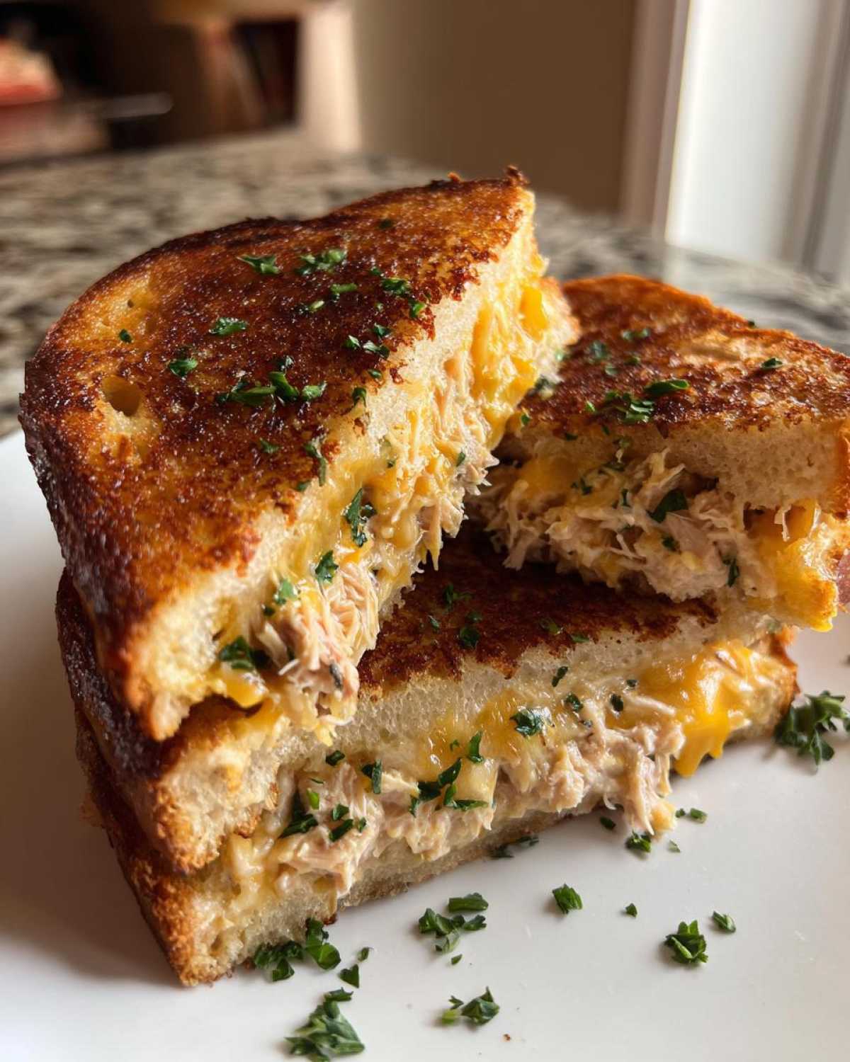 Classic tuna melt - detail 3
