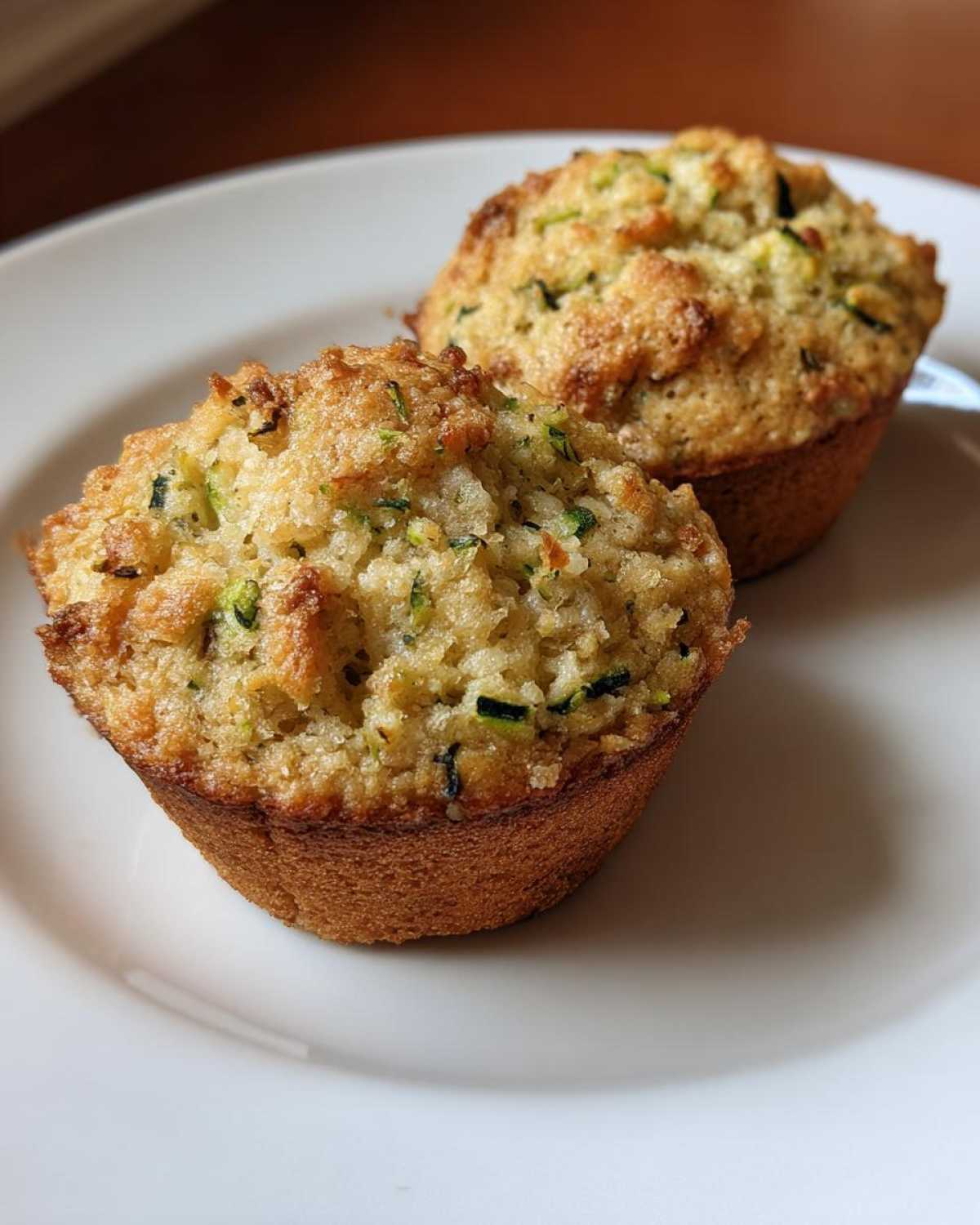 Classic zucchini muffins - detail 1