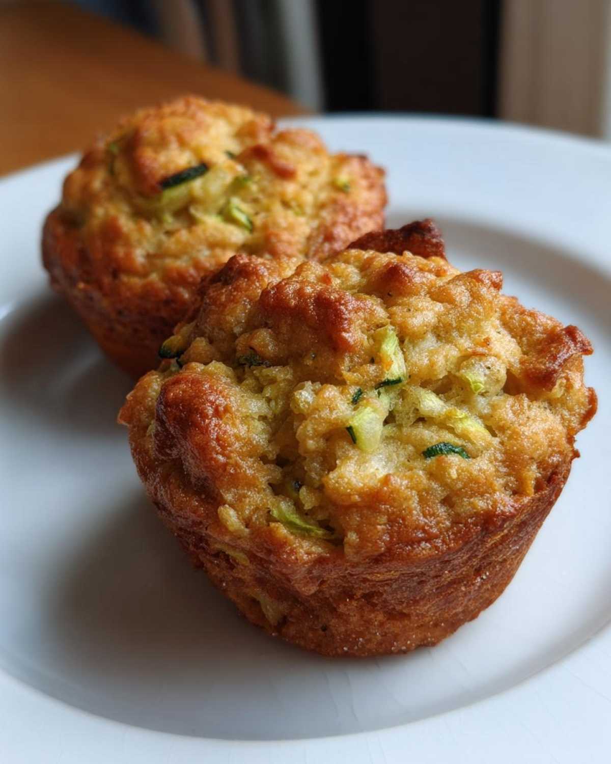 Classic zucchini muffins - detail 3
