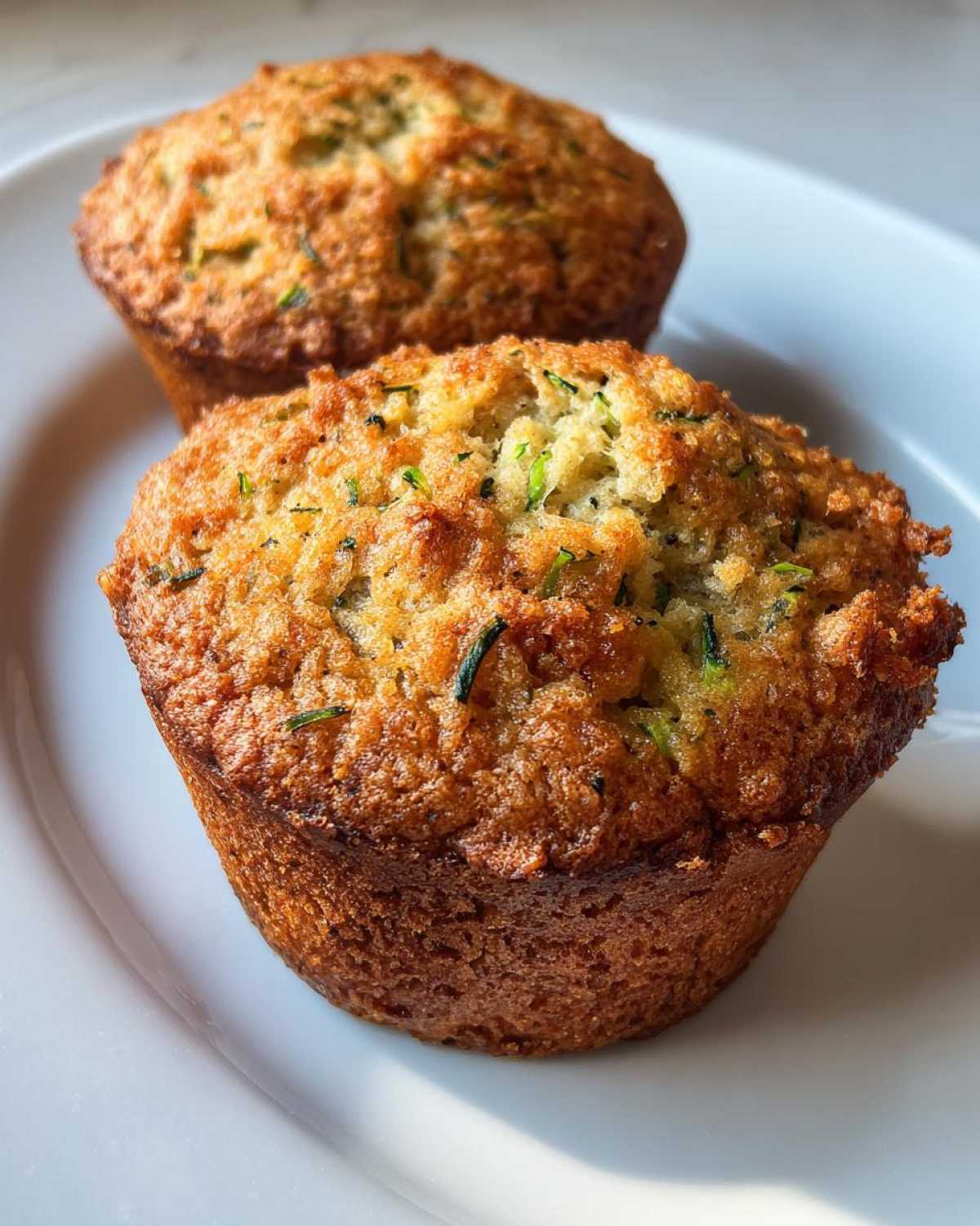 Classic zucchini muffins - detail 4