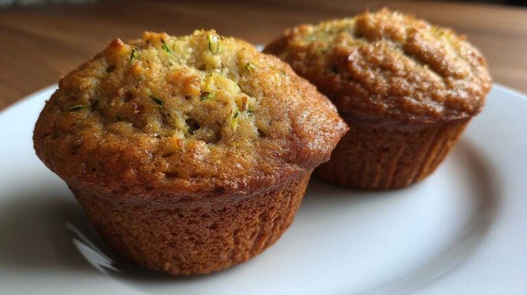 Classic zucchini muffins