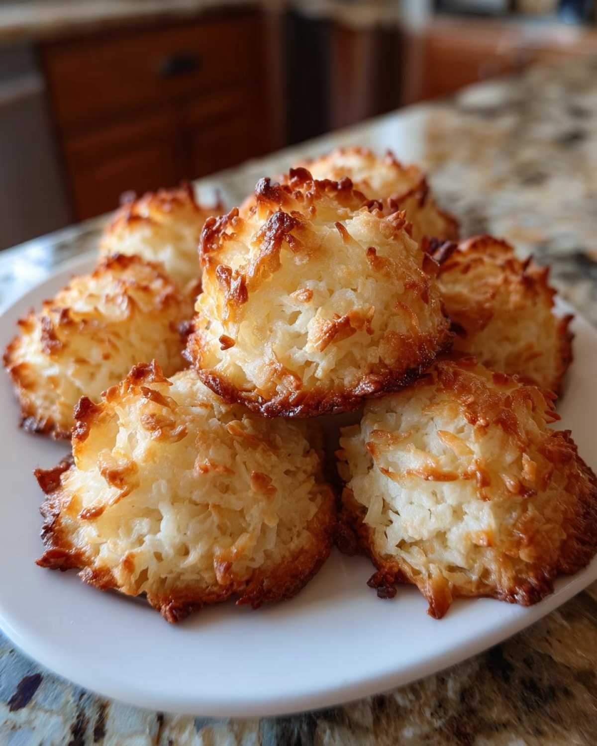 Coconut Macaroons - detail 1