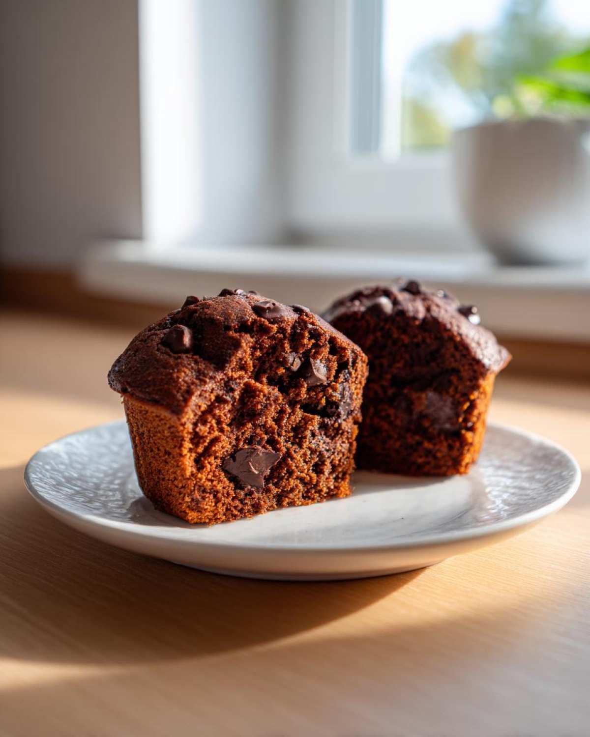 Double Chocolate Protein Muffins - detail 4