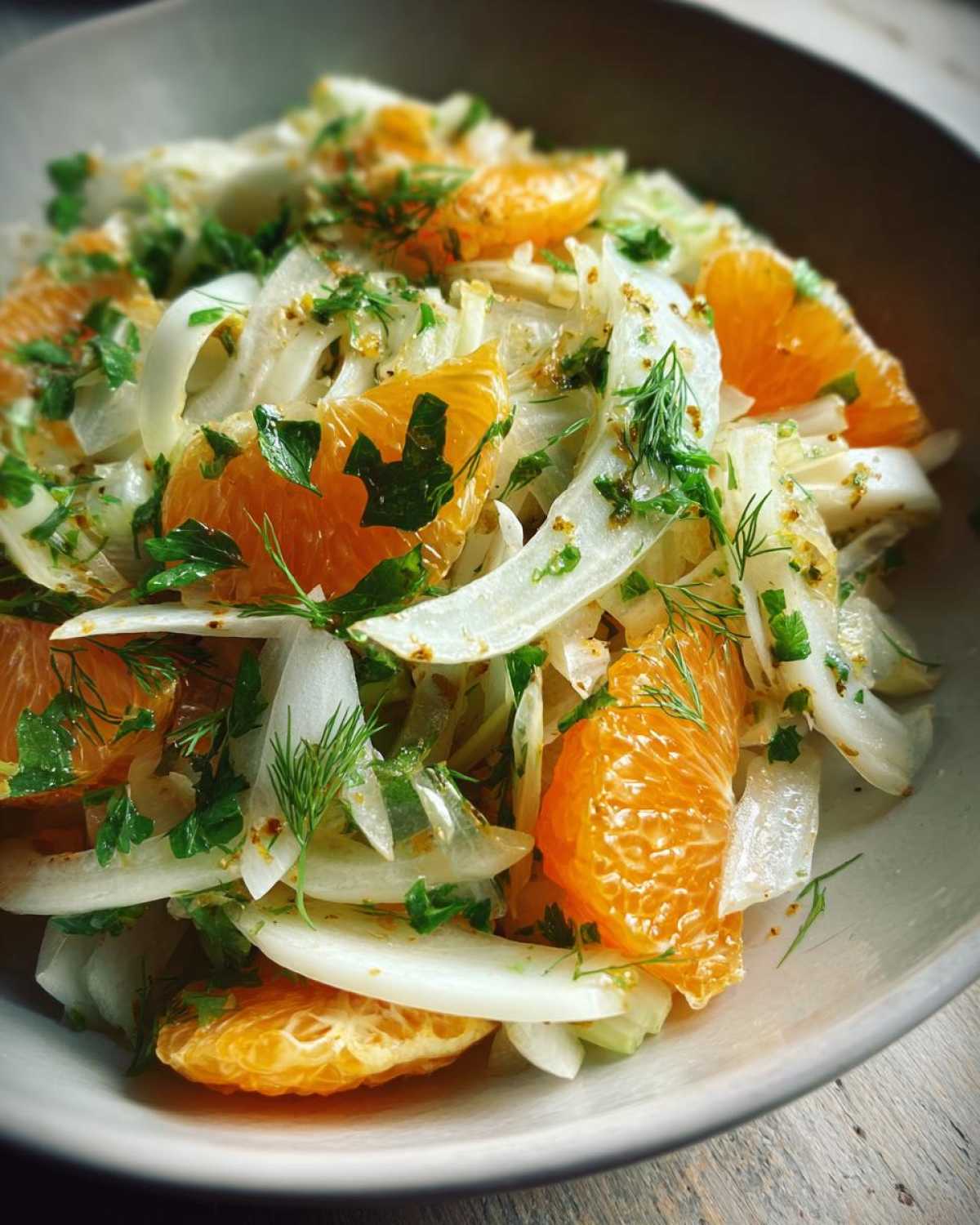 Fennel & Orange Salad - detail 4