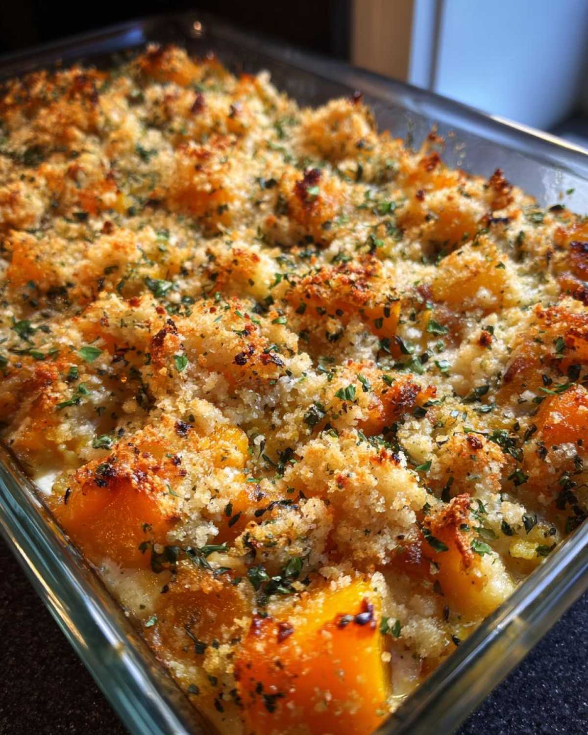 Garlic Herb Butternut Squash Casserole - detail 1