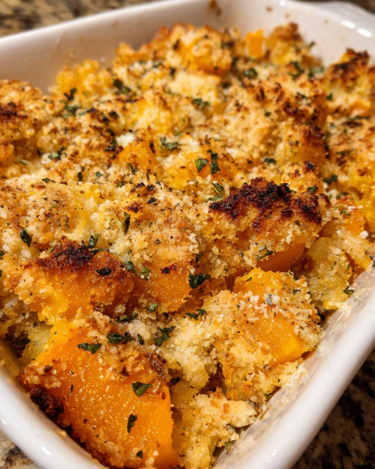 Garlic Herb Butternut Squash Casserole - detail 4