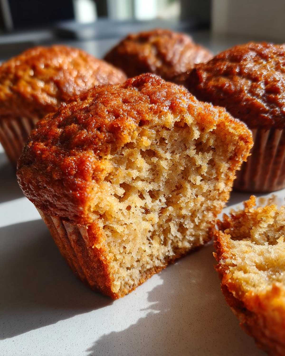 Gluten-free banana muffins - detail 1