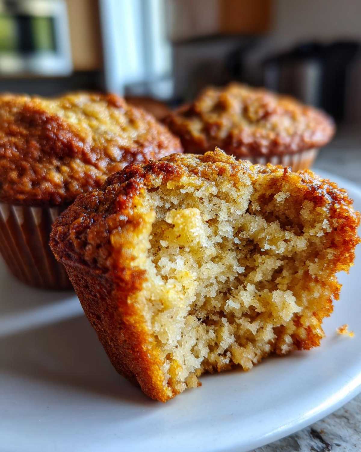 Gluten-free banana muffins - detail 2