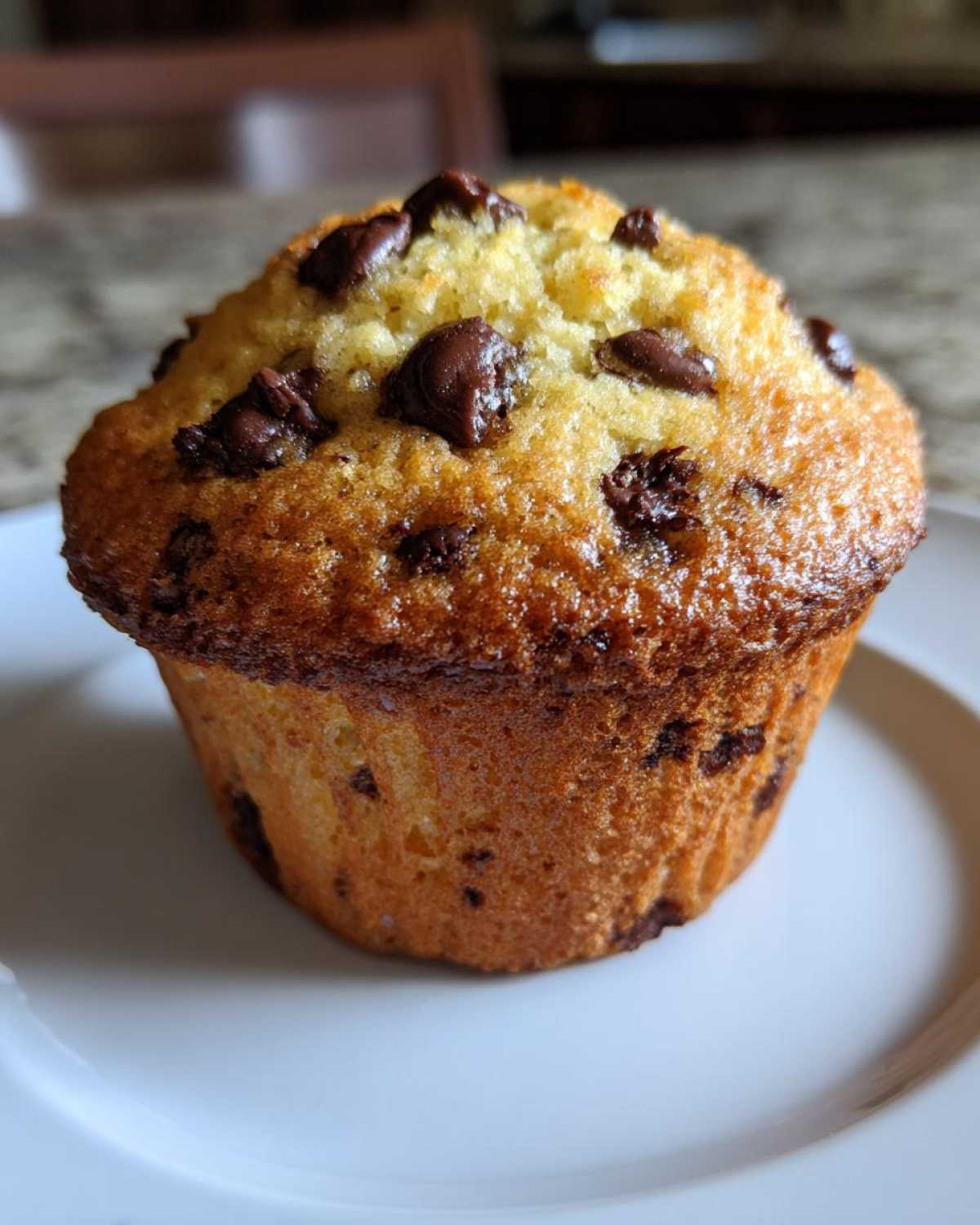 Gluten-free chocolate chip muffins - detail 4