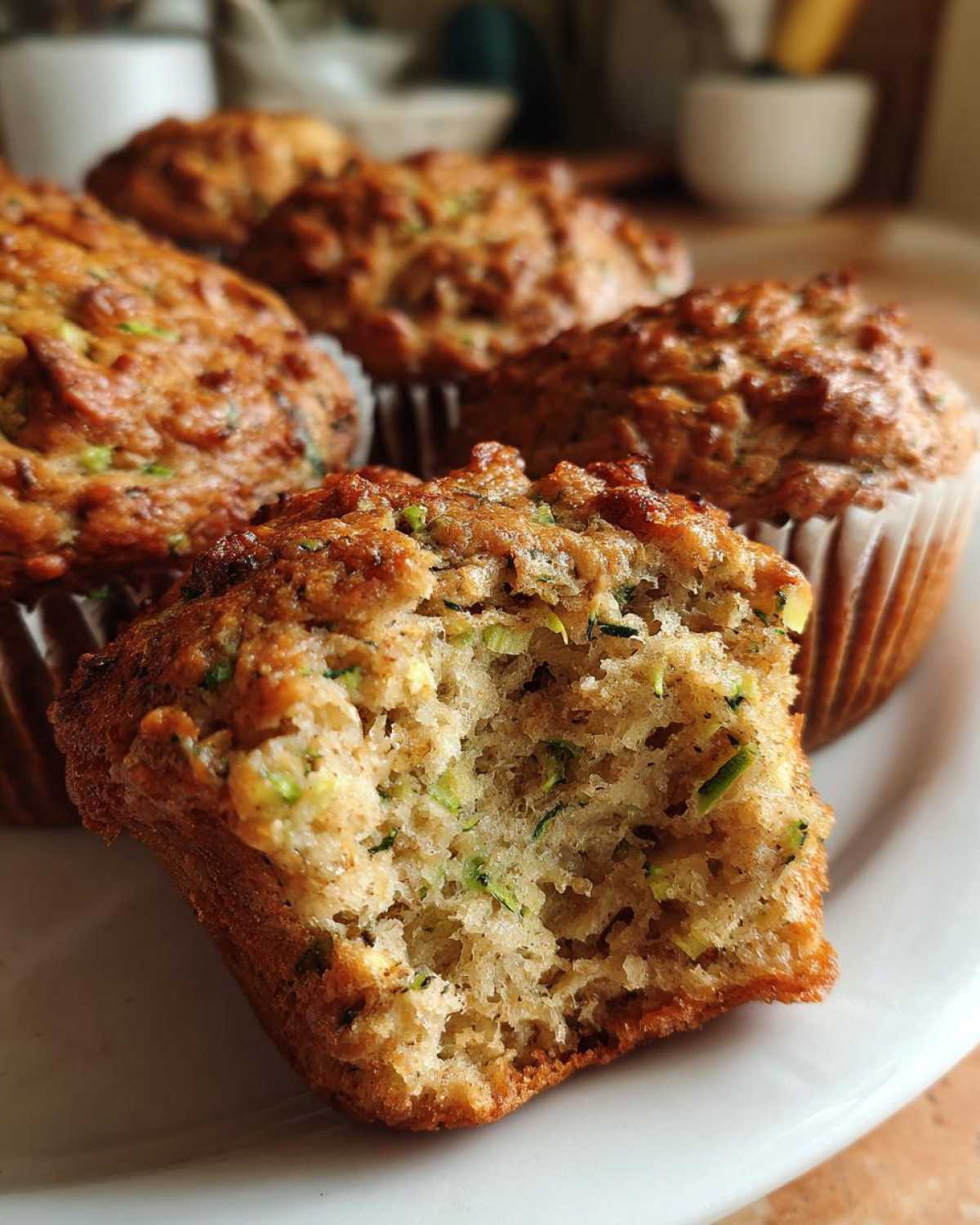 Gluten-free zucchini muffins - detail 2