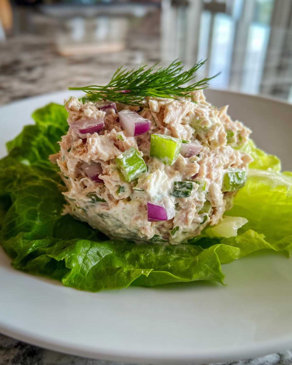 Greek yogurt tuna salad - detail 4