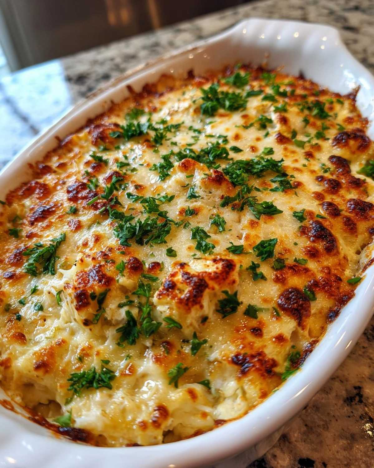 Hot Crab and Artichoke Dip - detail 4