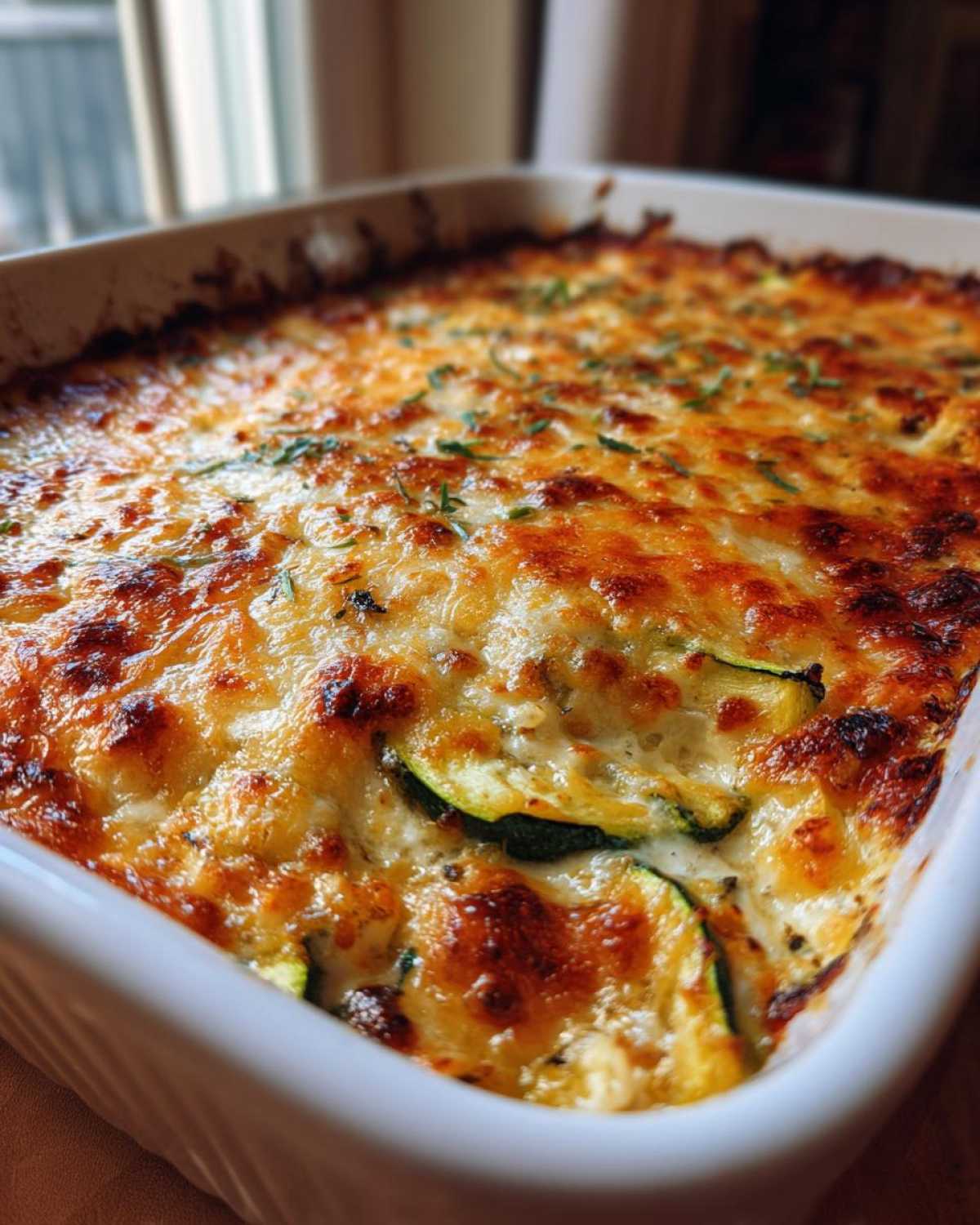 Keto Zucchini and Squash Casserole - detail 2