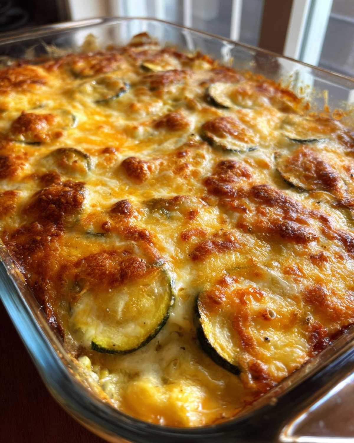Keto Zucchini and Squash Casserole - detail 3