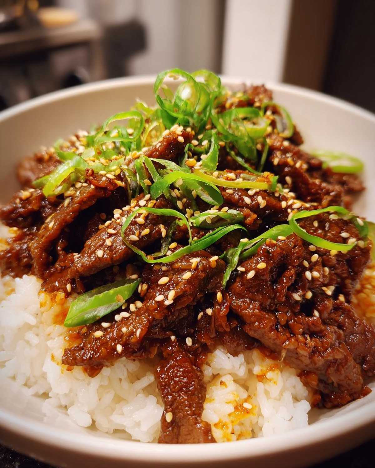Korean Beef Bowl (Bulgogi) - detail 4