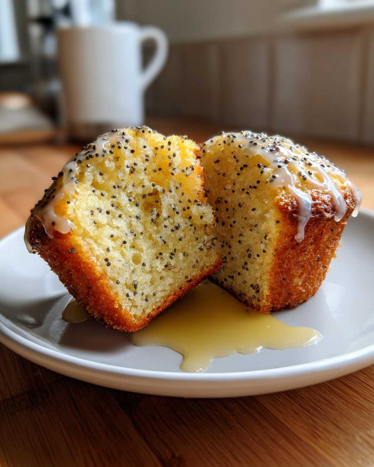 Lemon Poppy Seed Muffins - detail 1
